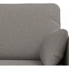 Sofa 2 pcs Taupe Metalas