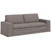 Sofa 2 pcs Taupe Metalas