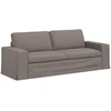 Sofa 2 pcs Taupe Metalas