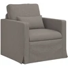 Sofa 2 pcs Taupe Metalas