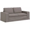 Sofa 2 pcs Taupe Metalas