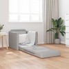 Sofa lova Debesų pilka 74 x 77 x 81 cm audinys