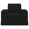 Fotelis Sofa Juoda 102 x 80 x 82 cm Metalas
