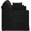 Sofa Juoda 138 x 78 x 80 cm Aksomas