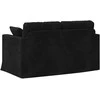 Sofa Juoda 138 x 78 x 80 cm Aksomas