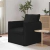 Sofa Juoda 75 x 82 x 85 cm audinys
