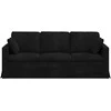 Sofa Juoda 198 x 78 x 80 cm Aksomas