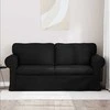 Sofa Juoda 215 x 82 x 80 cm Metalas