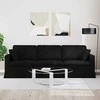 Sofa Juoda 228 x 78 x 80 cm Aksomas