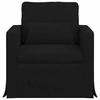 Fotelis Sofa Juoda 78 x 78 x 80 cm Metalas