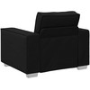 Sofa Kėdė Juodas 100 cm Dirbtinė oda
