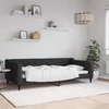 Sofa, juodos spalvos, 100x200cm, audinys