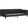 Sofa, juodos spalvos, 100x200cm, audinys