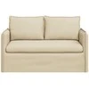 Sofa Kreminė 195 x 82 x 85 cm Metalas