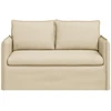 Sofa Kreminė 195 x 82 x 85 cm Metalas