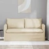 Sofa Kreminė 195 x 82 x 85 cm Metalas