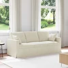 Sofa Kreminė 198 x 78 x 80 cm Aksomas