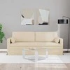 Sofa Kreminė 198 x 78 x 80 cm Metalas