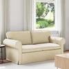 Sofa Kreminė 215 x 82 x 80 cm Metalas