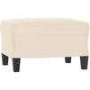 Sofa Krėslas su pakoja, smėlio spalvos, 60cm, mikropluošto audinys