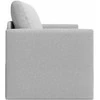 Sofa lova Debesų pilka 124 x 71 x 78 cm audinys
