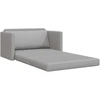 Sofa lova Debesų pilka 124 x 71 x 78 cm audinys