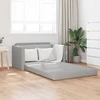 Sofa lova Debesų pilka 124 x 71 x 78 cm audinys