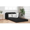 Sofa lova Juoda 124 x 71 x 78 cm audinys