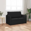 Sofa lova Juoda 124 x 71 x 78 cm audinys