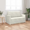 Sofa lova Kreminė 124 x 71 x 78 cm Aksomas
