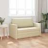 Sofa lova Kreminė 124 x 71 x 78 cm Dirbtinė Oda
