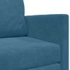 Sofa lova Mėlyna 124 x 71 x 78 cm Aksomas