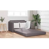 Sofa lova Pilka 124 x 71 x 78 cm Dirbtinė Oda