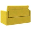 Sofa lova Saulėgrąžų geltona 124 x 71 x 78 cm Aksomas