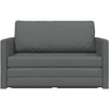 Sofa lova 110cm Tamsiai pilka audinys