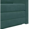 Sofa lova Tamsiai žalia 124 x 71 x 78 cm Aksomas