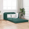 Sofa lova 110cm Tamsiai žalia Aksomas