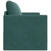 Sofa lova Tamsiai žalia 124 x 71 x 78 cm Aksomas