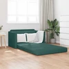 Sofa lova Tamsiai žalia 124 x 71 x 78 cm audinys