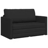 Sofa lova 110cm Juoda audinys