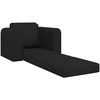 Sofa lova Juoda 98 x 71 x 83 cm audinys