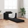 Sofa lova Juoda 98 x 71 x 83 cm audinys