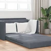 Sofa lova Tamsiai pilka 124 x 71 x 78 cm Aksomas