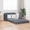 Sofa lova Tamsiai pilka 124 x 71 x 78 cm Aksomas