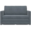 Sofa lova Tamsiai pilka 124 x 71 x 78 cm Aksomas