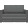Sofa lova 110cm Tamsiai pilka audinys