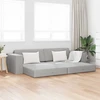 Sofa lova Debesų pilka 245 x 78 x 77 cm audinys
