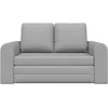 Sofa lova Debesų pilka 148 x 71 x 83 cm audinys