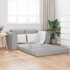 Sofa lova Debesų pilka 148 x 71 x 83 cm audinys