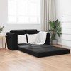 Sofa lova Juoda 148 x 71 x 83 cm Aksomas
